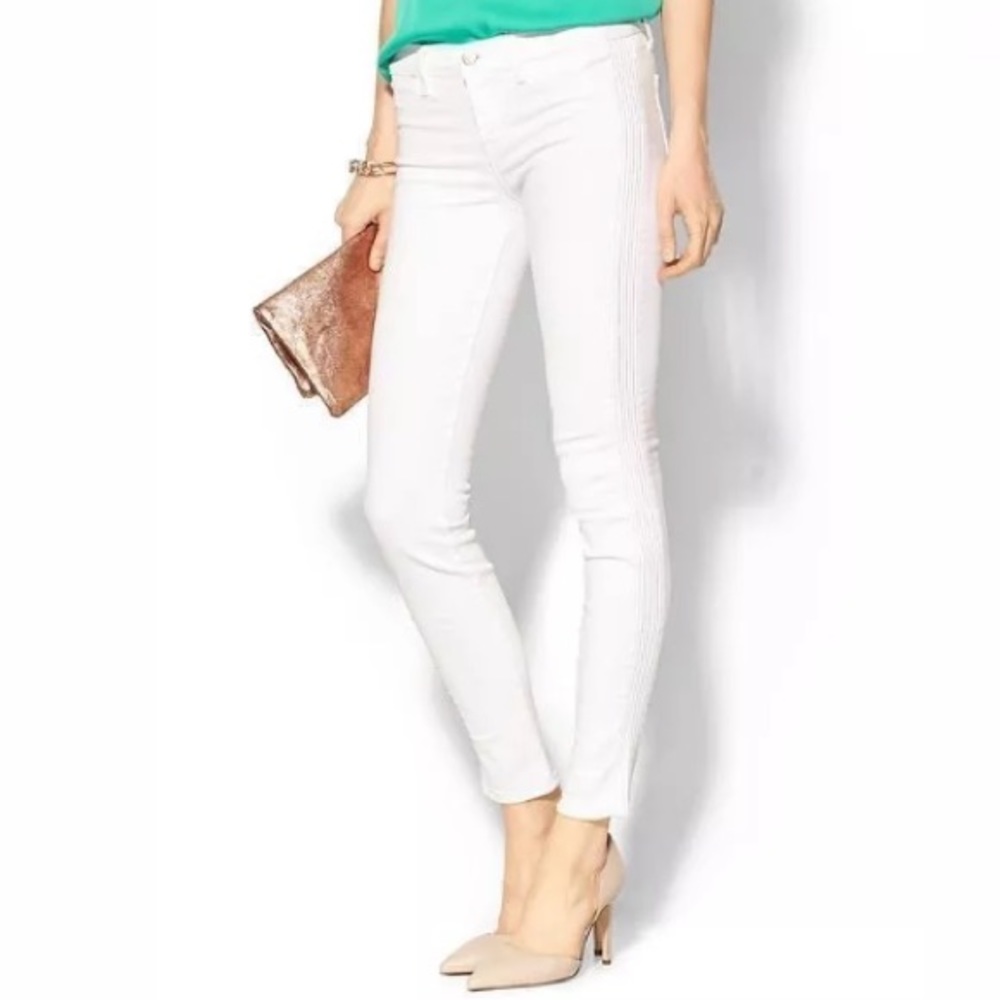 J Brand Grace Skinny Jeans in “Blanc”